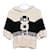 Dior Christian Cashmere Kapuzenpullover mit Ärmeln Mehrfarben