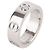 Cartier Love Ring Platinum Diamond Size Argenté