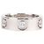 Cartier Love Ring Platinum Diamond Size Argenté - vue 4
