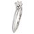 Tiffany & Co Setting Wedding Ring Platinum Diamond Size Silvery