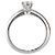 Tiffany & Co Setting Wedding Ring Platinum Diamond Size Silvery - view 2
