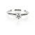 Tiffany & Co Setting Wedding Ring Platinum Diamond Size Silvery - view 4