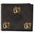 Gucci Portafoglio bi-fold GG Supreme Tiger Nero