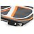 Valentino Clutch Logo Neon Multicolore - vista 6