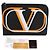 Valentino Clutch Logo Neon Multicolore - vista 8