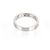 Cartier Ehering aus Platin mit Diamant - Größe Silber - Ansicht 5