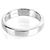 Tiffany & Co Milgrain-Platinring Größe Silber - Ansicht 5