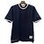 Thom Browne Camiseta Ringer con Abertura Lateral Azul Marino - vista 11