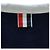 Thom Browne Camiseta Ringer con Abertura Lateral Azul Marino - vista 13