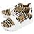 Burberry Sneakers in Camoscio e Pelle a Quadri Vintage Multicolore - vista 7