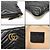Gucci Pochette Clutch GG Marmont in Matelassé Chevron Nero - vista 8