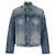 Kenzo Pop Embroidered Trucker Jacket Blue