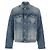Kenzo Pop Embroidered Trucker Jacket Blue - view 4