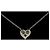 Tiffany & Co Collana in platino con pendente a forma di cuore in diamante Multicolore - vista 2