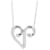 Tiffany & Co Collana d'Argento a Forma di Cuore