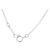 Tiffany & Co Silberne Halskette mit Apfelanhänger - Ansicht 3