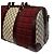 Gucci Borsa Boston GG in tela bordeaux Multicolore - vista 3