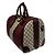 Gucci Borsa Boston GG in tela bordeaux Multicolore - vista 8