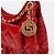 Chanel Borsa hobo piccola con catena da tasca Rosso - vista 3