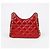 Chanel Borsa hobo piccola con catena da tasca Rosso - vista 5