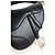 Saddle Dior Sattelleder Schultertasche Schwarz - Ansicht 3