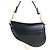 Saddle Dior Sattelleder Schultertasche Schwarz - Ansicht 5