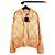 Louis Vuitton Giacca Bomber Jumbo Damier in Raffia Plu Arancione