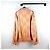 Louis Vuitton Giacca Bomber Jumbo Damier in Raffia Plu Arancione - vista 3