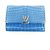 Louis Vuitton Billetera Compacta Capucines de Cocodrilo Azul