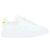 Alexander Mcqueen Velcro-Leder-Sneaker WICYI Silber