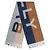 Bally Sciarpa a frange bicolore in jacquard con logo Multicolore