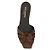 Saint Laurent Mule Piatto Tribute in Pelle Lizard Embossed Multicolore - vista 7