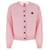 Kenzo Wollcardigan mit floralem Patch Rot - Ansicht 4