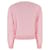 Kenzo Wollcardigan mit floralem Patch Rot - Ansicht 5