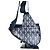 Saddle Dior Borsa a sella con diamante Blu - vista 3