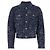 Kenzo Giacca Trucker Star Tiger DM Nero