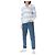 Thom Browne Polo a Righe Rugby a Maniche Lunghe - vista 7