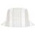 Givenchy Cappello bucket in cotone spugna a righe Argento - vista 4