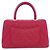 Chanel Borsa Tote in Tessuto Coco Handle Borsa a Spalla Rosso - vista 5