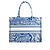 Book Tote Dior Toile de Jouy Einkaufstasche Blau - Ansicht 3