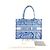 Book Tote Dior Toile de Jouy Einkaufstasche Blau - Ansicht 8