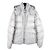 Moncler Cappotto imbottito Alix Forest Argento