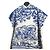 Dior Kapuze aus Toile de Jouy Blau - Ansicht 2