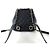 Chanel Zaino Duma in caviale con due tasche Nero - vista 4