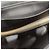 Céline El Bolso de Hombro Crossbody Victory en Piel de Ternera Suppl Grain Negro - vista 6