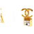 Chanel Orecchini CC Crystal D'oro  - vista 2