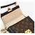 Louis Vuitton Pochette Trunk Vertical Nero - vista 5