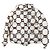 Gucci Chaqueta acolchada desmontable GG entrelazada exclusiva Multicolor