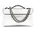 Twist Louis Vuitton Bolso de Hombro Berry Chain Plata - vista 4