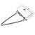 Twist Louis Vuitton Bolso de Hombro Berry Chain Plata - vista 5